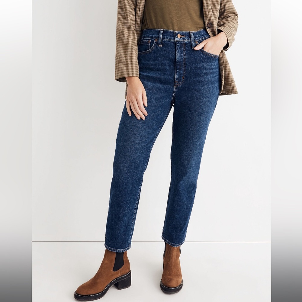 NWT Madewell The Momjean in Hoover Wash - Picture 4 of 15